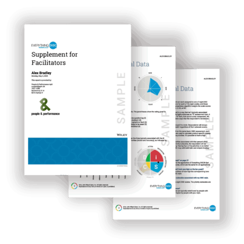 Everything DiSC Facilitator Report