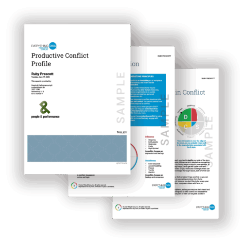 Everything DiSC Productive Conflict