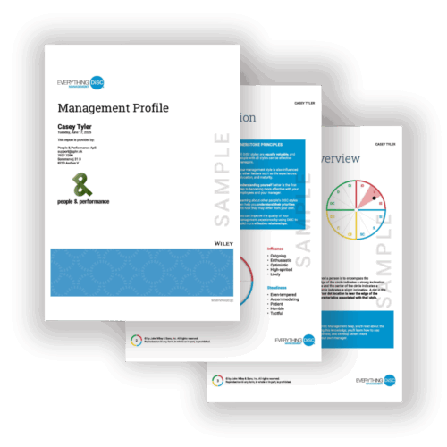Everything DiSC Management Profile